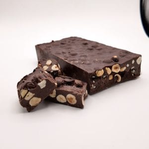 Torroncino con cioccolato fondente